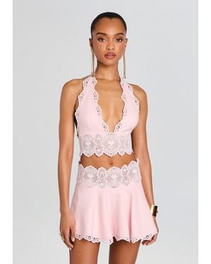 retroféte Kismet Top - Pink