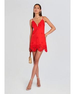 retroféte Nebullah Dress - Red