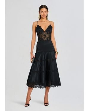 retroféte Leilani Dress - Black