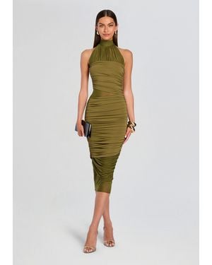 SER.O.YA Esmee Midi Dress - Green