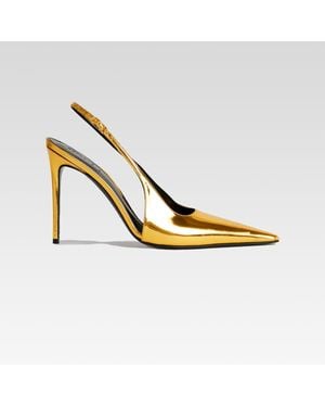 retroféte Cindy Slingback Heel - Metallic