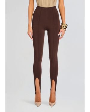 SER.O.YA Kelsey Stirrup Legging - Brown