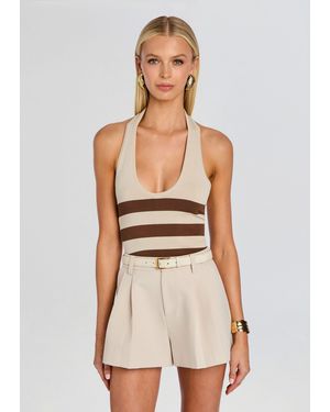 SER.O.YA Amira Knit Tank - Natural