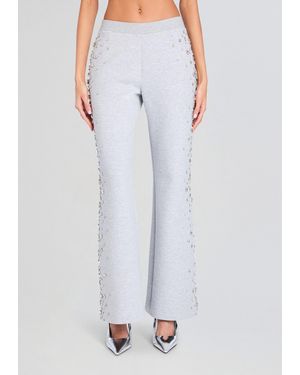 retroféte Carsyn Embellished Sweatpant - White