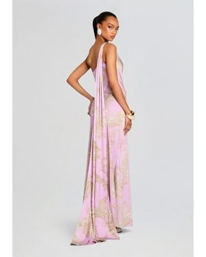 Hemant & Nandita Jiah Long Dress - Pink