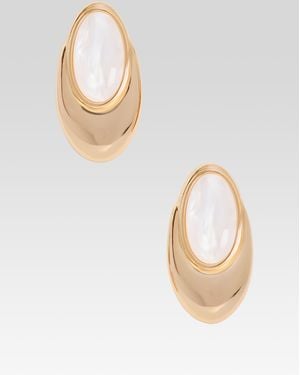 retroféte Blare Earring - White