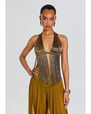 retroféte Sereya Embellished Top - Multicolor