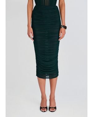retroféte Ada Midi Skirt - Green