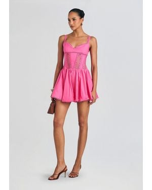 Charo Ruiz Gardenia Dress - Pink