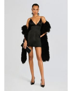 retroféte Duchess Faux Fur Stole - Black
