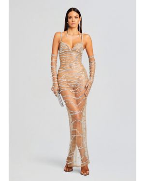 retroféte Citrine Dress - White