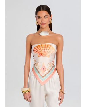 retroféte Alivia Top - White