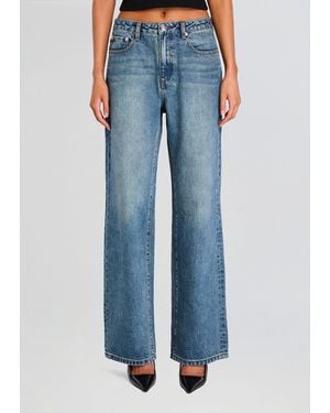 SER.O.YA Janie Mid Rise Jean - Blue