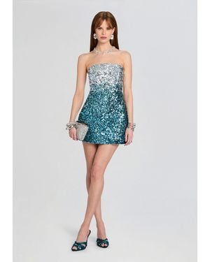 retroféte Tancy Dress - Blue