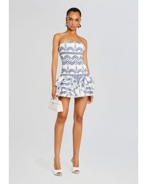 Charo Ruiz Megan Short Dress - White