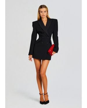 Sans Faff Amberly Blazer Dress - Black