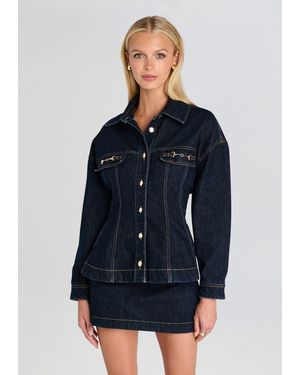 retroféte Jeannie Denim Shirt - Blue