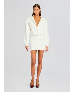 SER.O.YA Rosemary Mini Dress - White