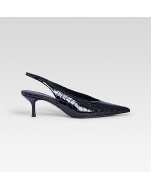 retroféte Isobel Slingback - White