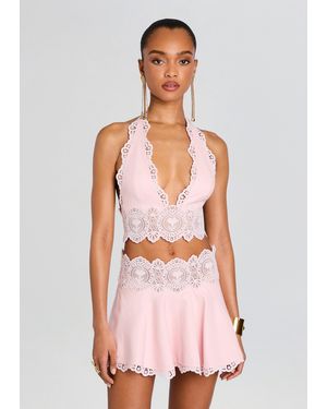 retroféte Kismet Top - Pink