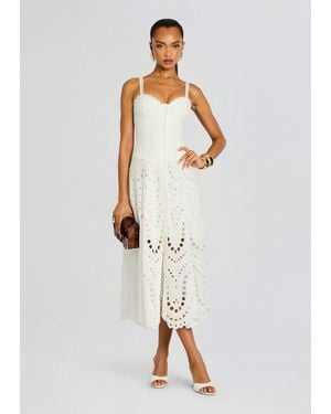 Charo Ruiz Solace Long Dress - White