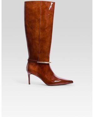 retroféte Sancia Leather Boot - Brown
