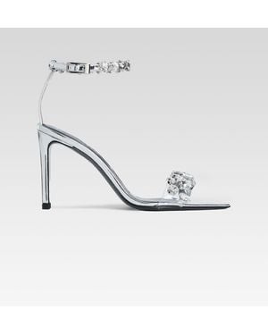 retroféte Hanna Gemstone Sandal - White