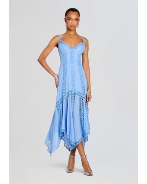 Charo Ruiz Blossel Long Dress - Blue