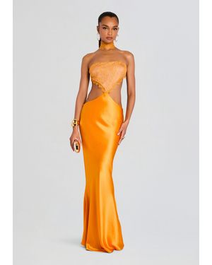 retroféte Lucie Dress - Orange