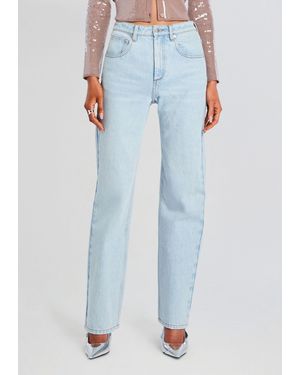SER.O.YA Brooklyn High Rise Straight Jean - Blue