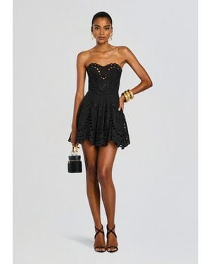 Charo Ruiz Bail Short Dress - Black