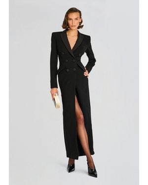 Sans Faff Amberly Blazer Evening Dress - Black