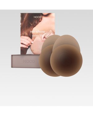 NOOD No-Show Extra Lift Nipple Covers - Brown