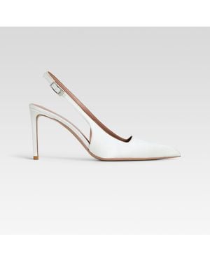 retroféte Evelyn Satin Slingback - Pink