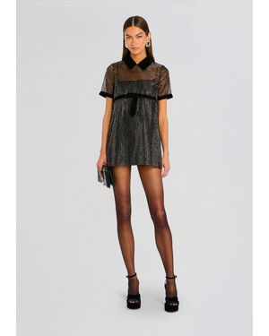 retroféte Meryl Embellished Dress - Black