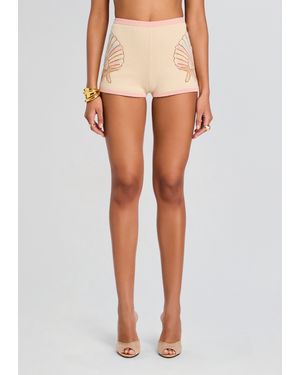 retroféte Franklyn Knit Shorts - Natural