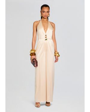 retroféte Margaux Jumpsuit - Natural