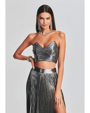 retroféte Sophia Top - Gray