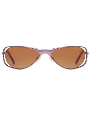BRU Eyewear X Revolve Tommy Sunglasses - Brown