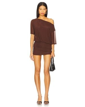 superdown Olya Mini Dress - Brown