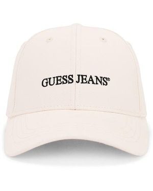 Guess Baseball Hat - Natural