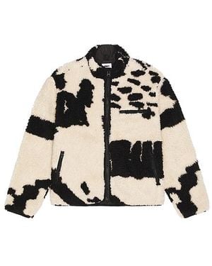 Obey Sherpajacke Shaggy - Schwarz