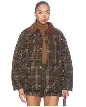 Astr Shae Jacket - Brown