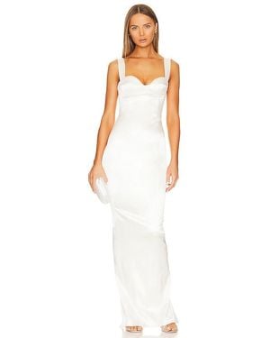 SAU LEE Palmela Dress - White