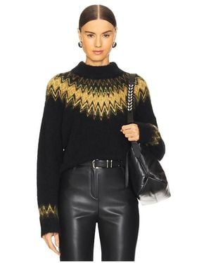 AllSaints Sweater Mit Stehkragen Clyde - Schwarz