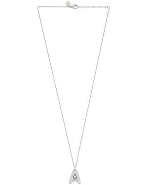 petit moments Bubble Initial Necklace - Weiß
