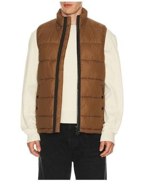 Barbour Offshore Quilted Gilet Vest - Brown