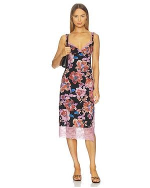 Free People Midi Slip Party Crasher - Mehrfarbig