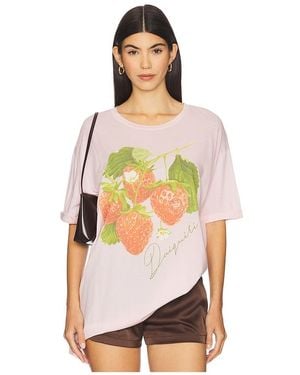 The Laundry Room Strawberry Daiquiri Oversized Tee - Multicolour