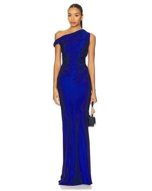 Amanda Uprichard Modesto Maxi Dress - Blue